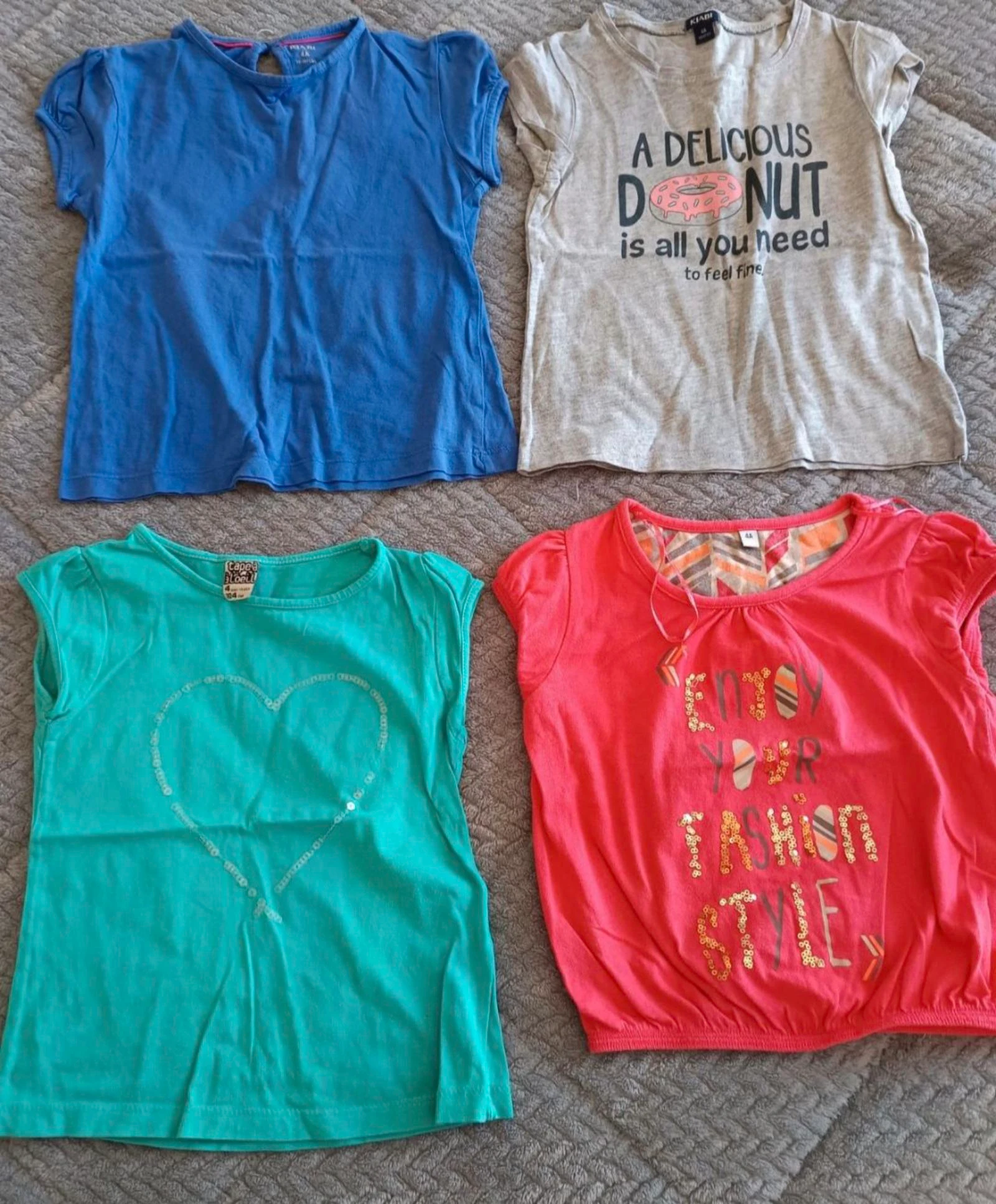 Lot girls summer clothes 3-4 years /98/-104 cm multi-brand – photo 3